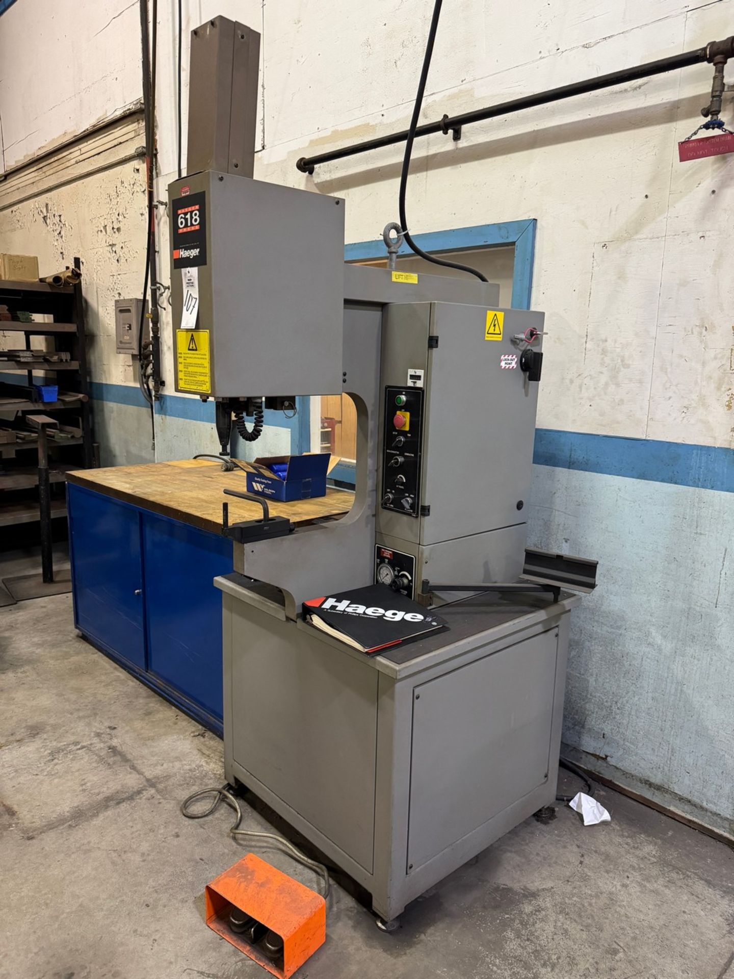 Haeger Model 618-1L 6-Ton Insertion Press - Image 2 of 6
