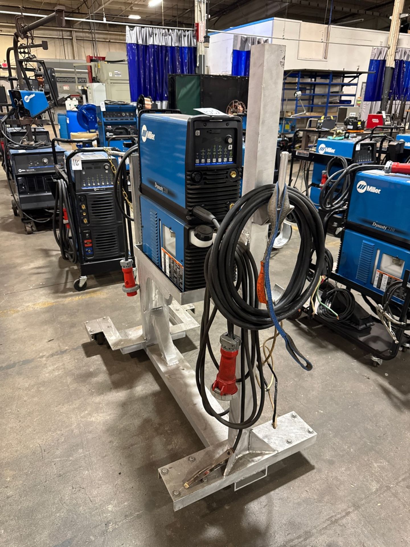 2020 Miller Dynasty 210 Tig/Stick Welder With Coolmate 1.3