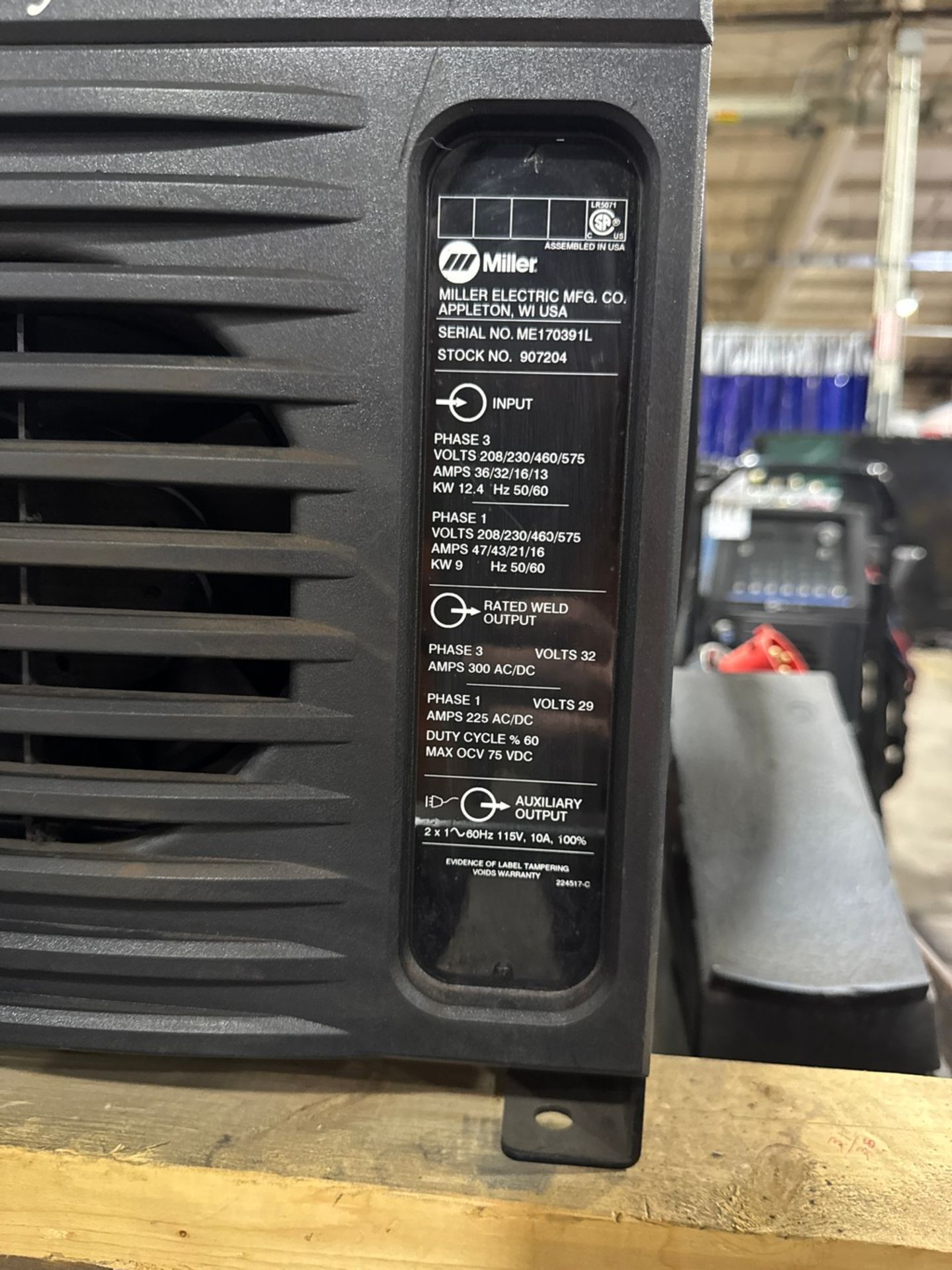 Miller Dynasty 350 Tig/Stick Welder With Coolmate 3 - Image 9 of 9