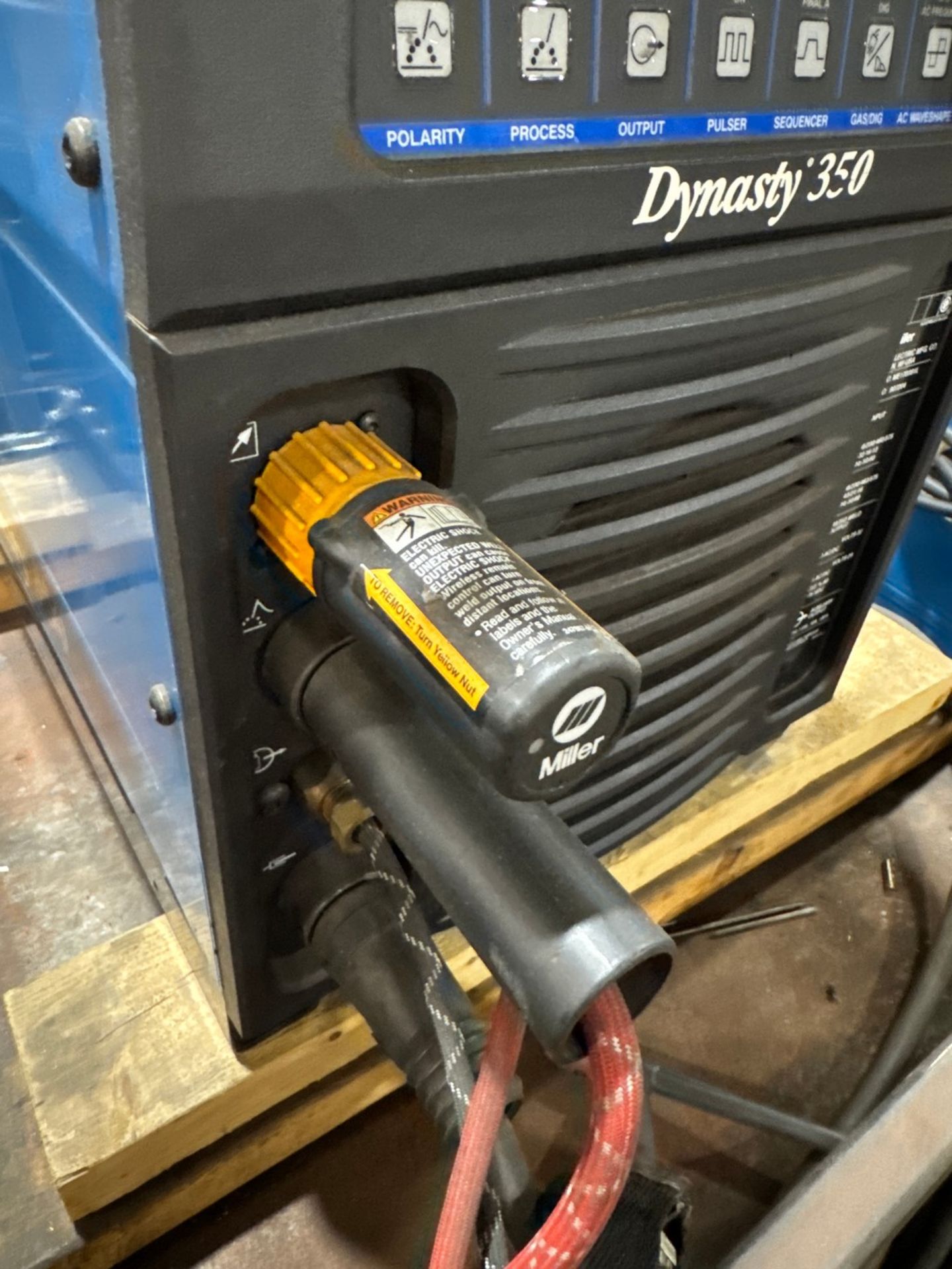 Miller Dynasty 350 Tig/Stick Welder With Coolmate 3 - Image 6 of 9
