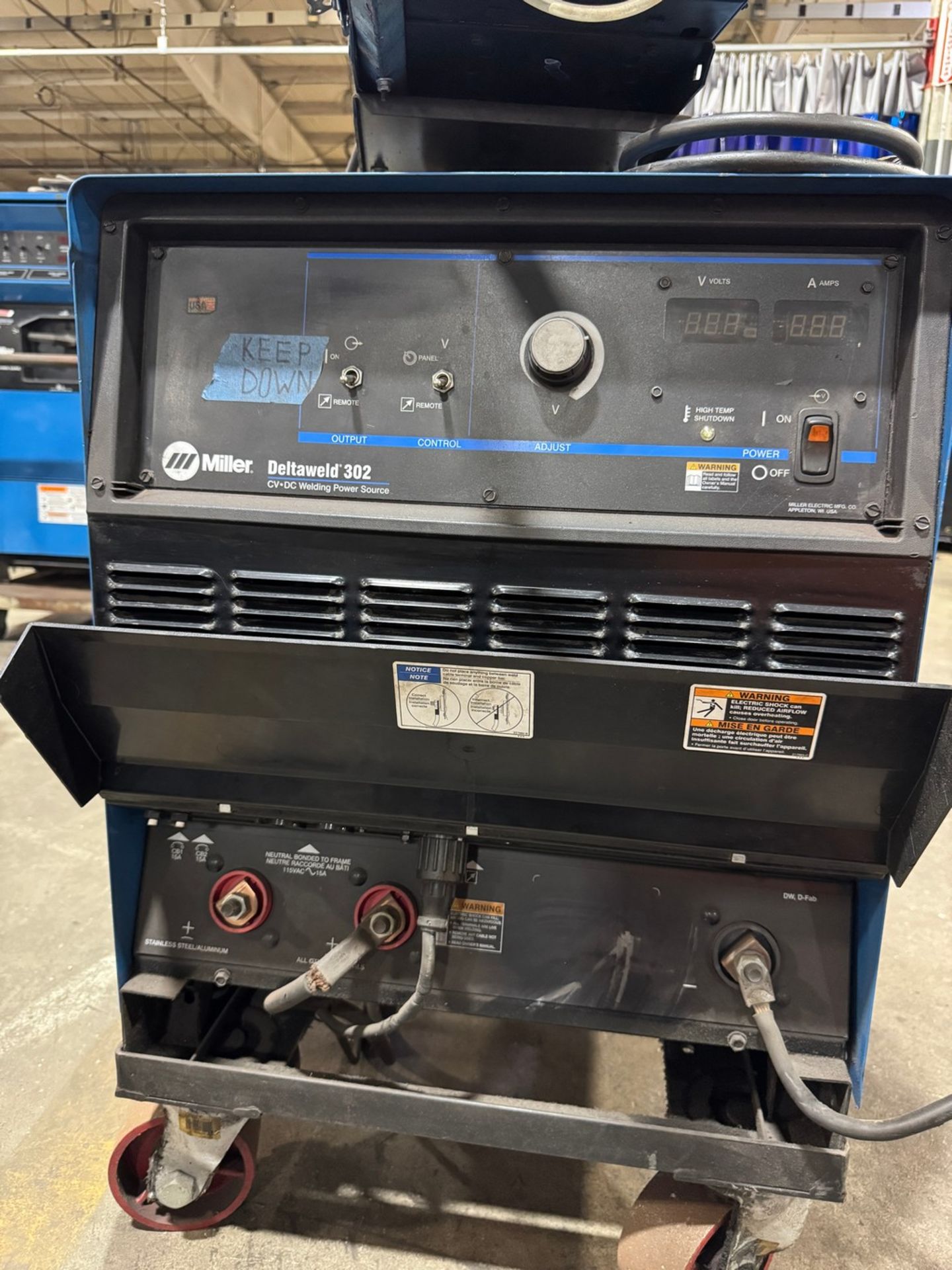 Miller Deltaweld 302 Mig Welder With S-22A Wire Feeder - Image 4 of 9