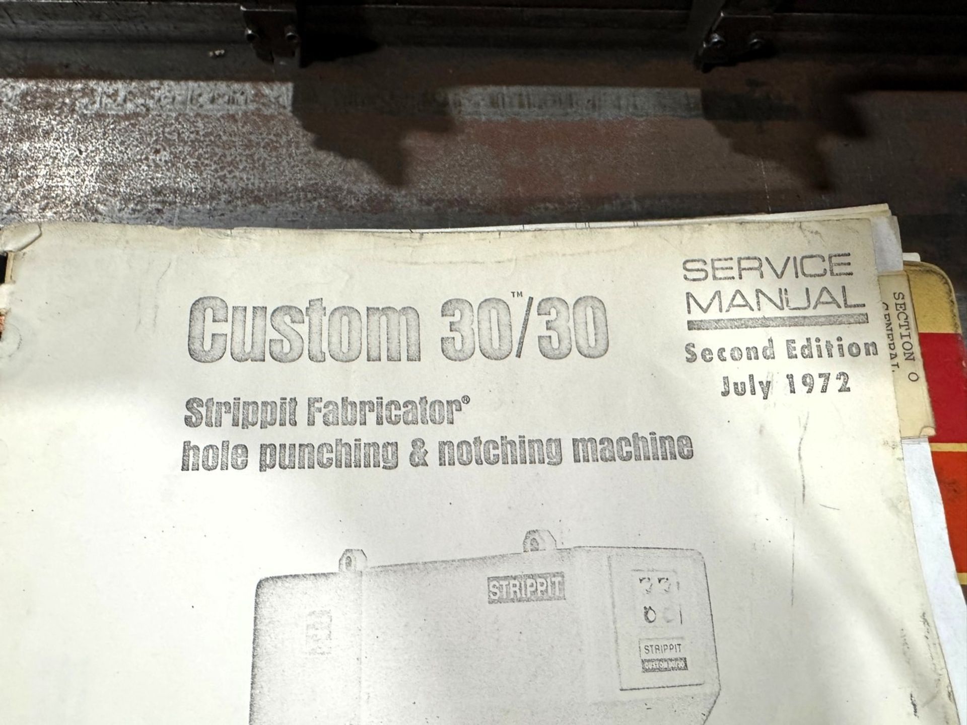 Strippit Custom 30/30 Punch Press, 72" x 48" Table - Image 8 of 9