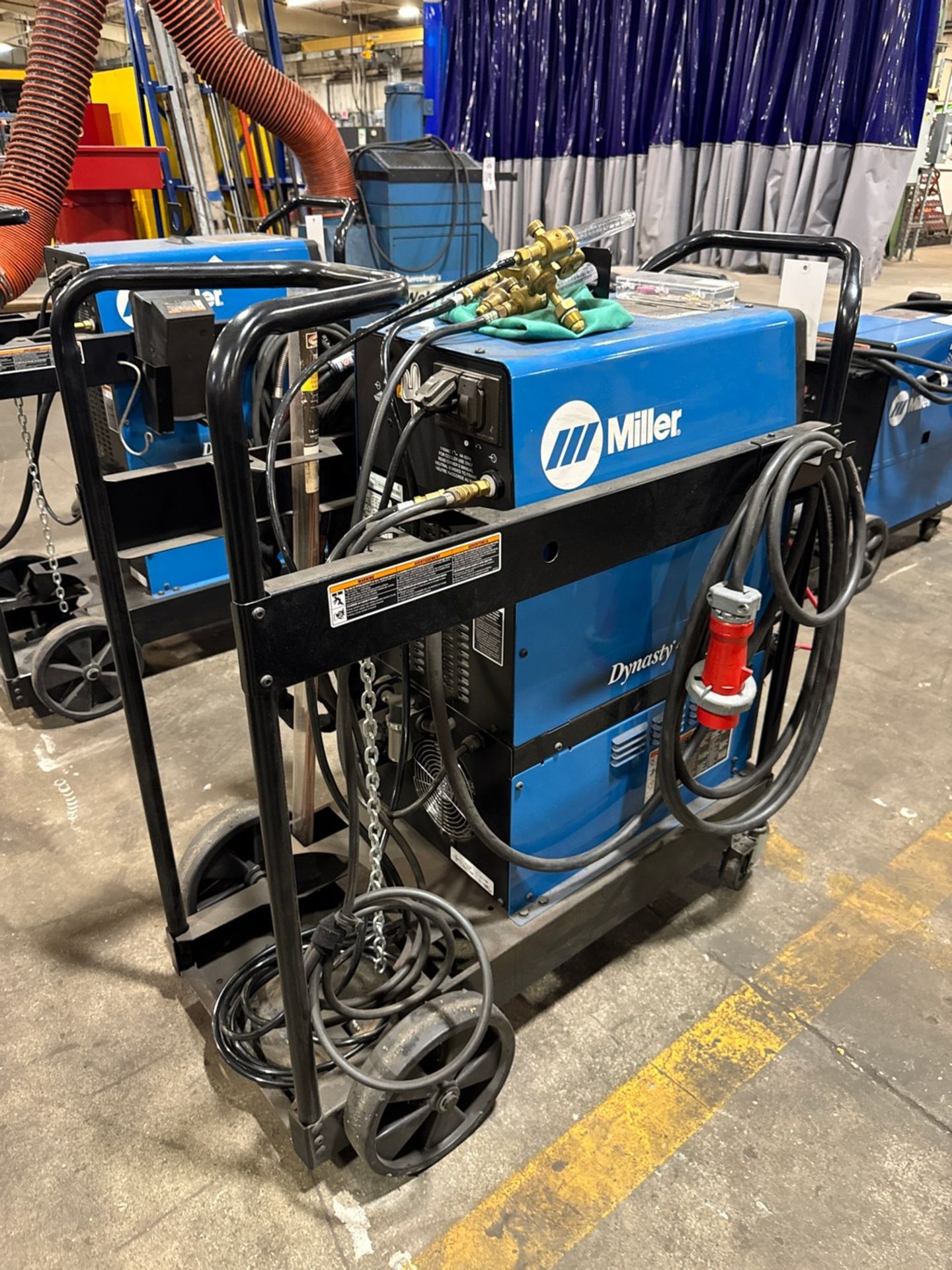 2021 Miller Dynasty 400 Tig/Stick Welder - Image 4 of 9