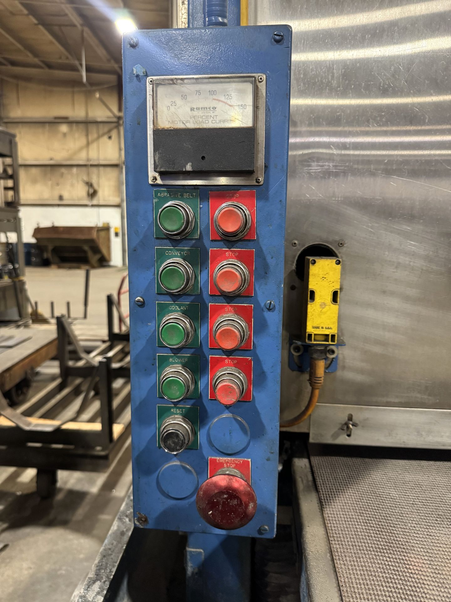 Ramco Model 37T60 36" Wide Belt Sander with Filtration System, S/N 3302 - Image 6 of 20
