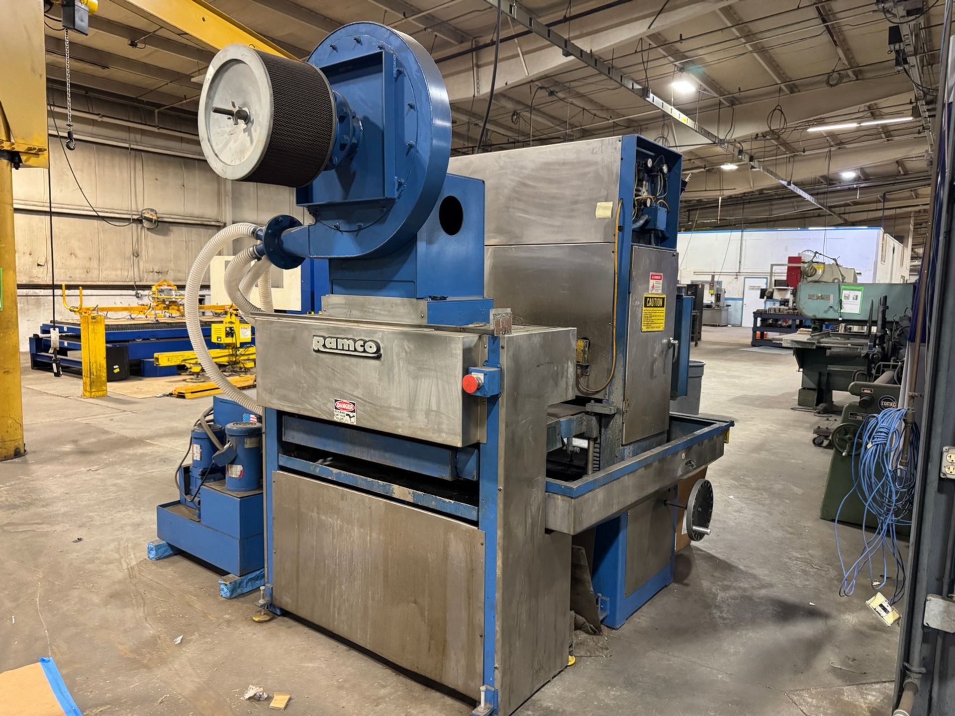 Ramco Model 37T60 36" Wide Belt Sander with Filtration System, S/N 3302 - Image 10 of 20