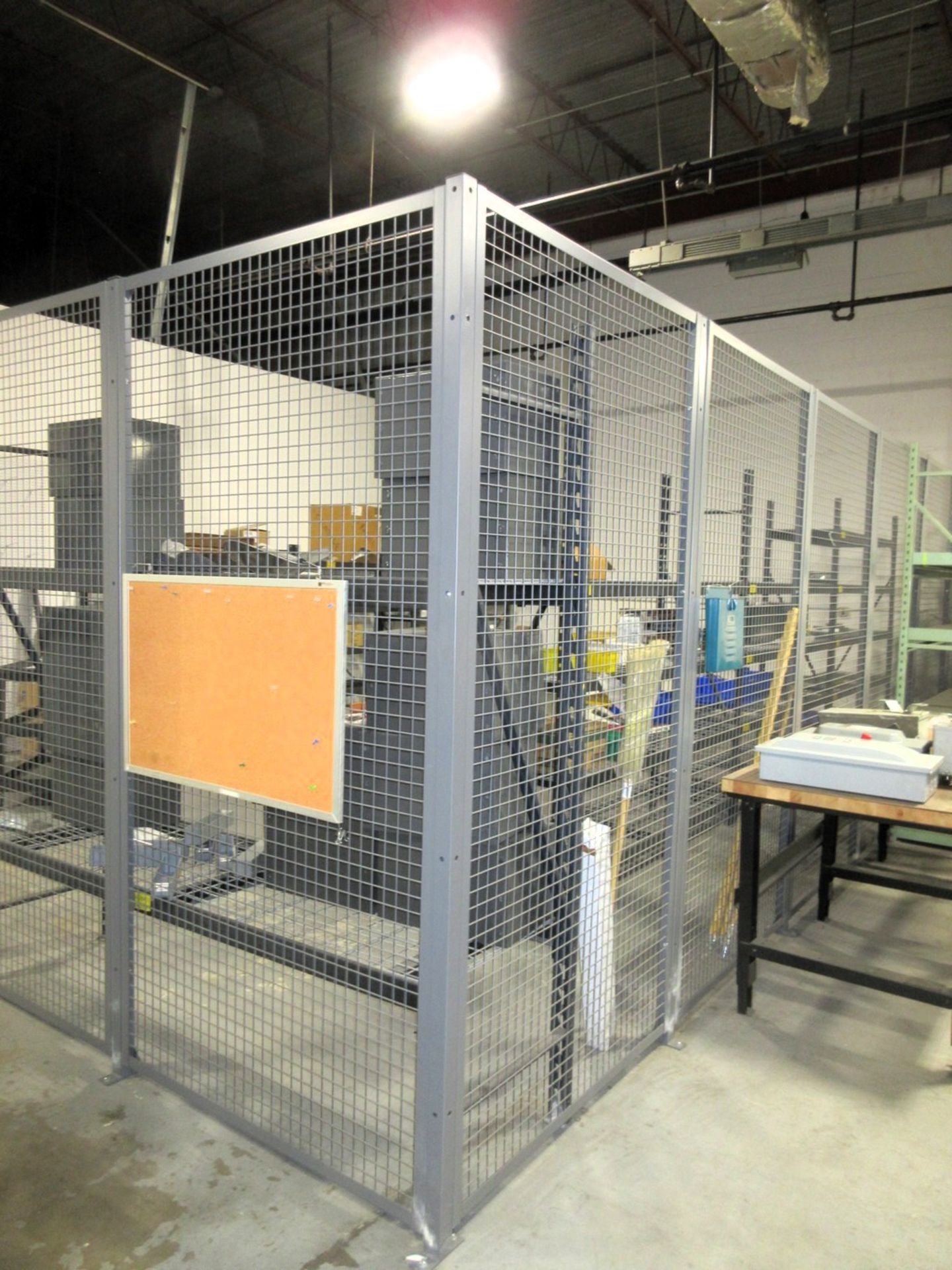 Contents of Caged Area, including Caging (no manuals)