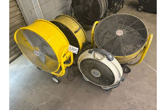 Three Fans (3) Fans