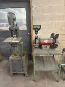 Milwaukee Double End Grinder & CM 14" Bandsaw