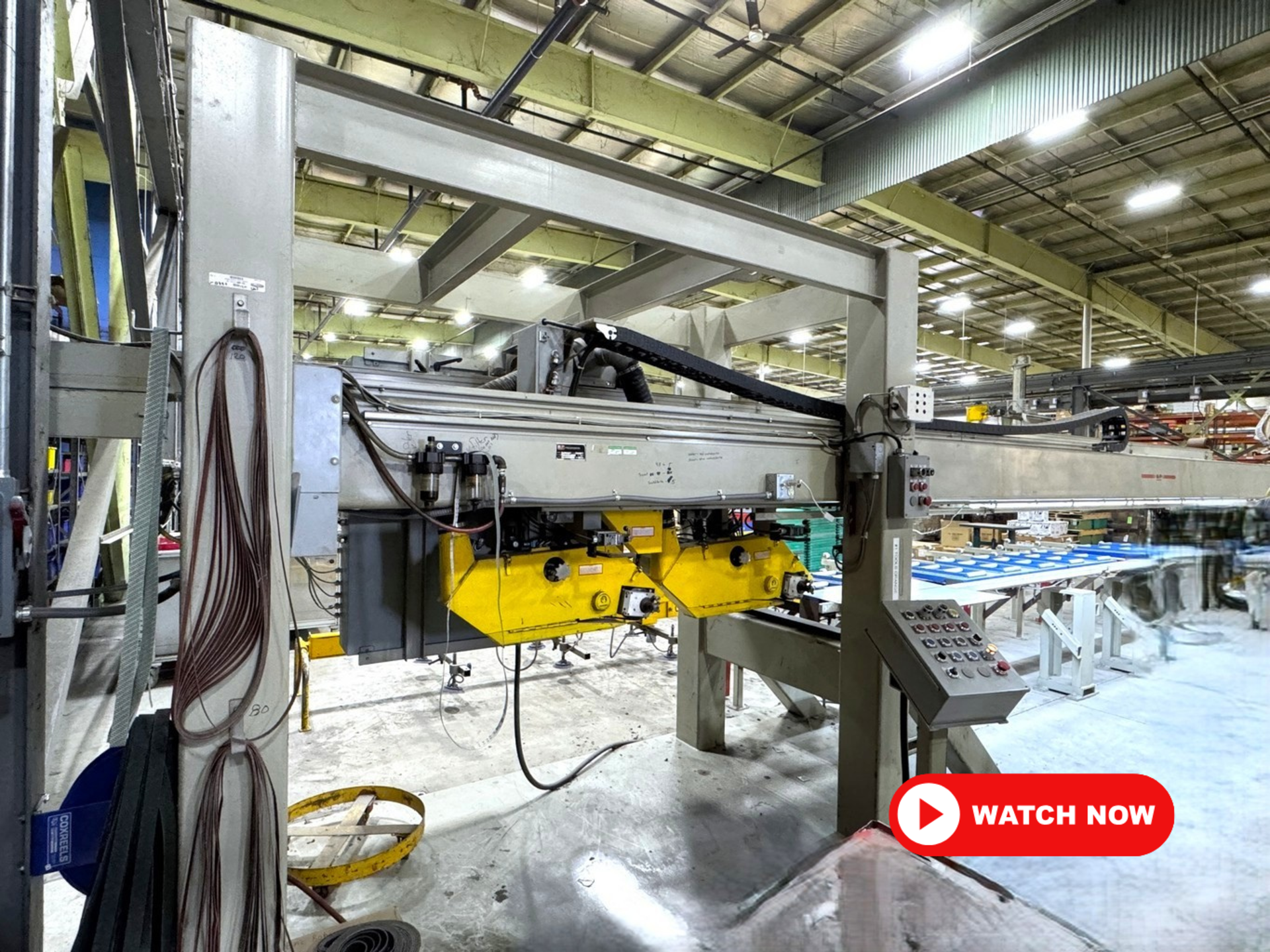G & P Machinery S-6746-F 24’ Longitudinal Seam Weld Grinder