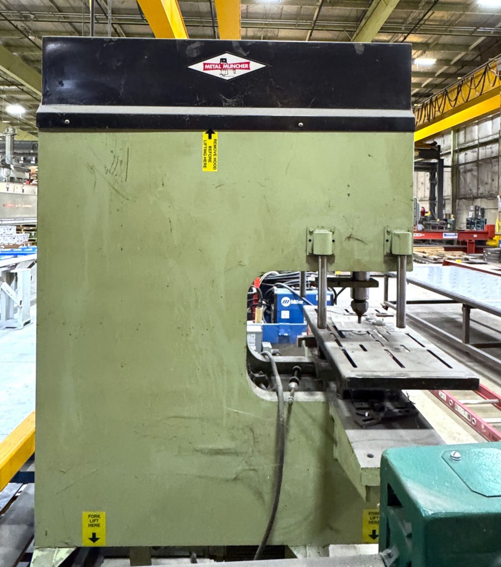 Metal Muncher GB-100-18 Hydraulic Punch, 100 Ton Capacity - Image 5 of 7