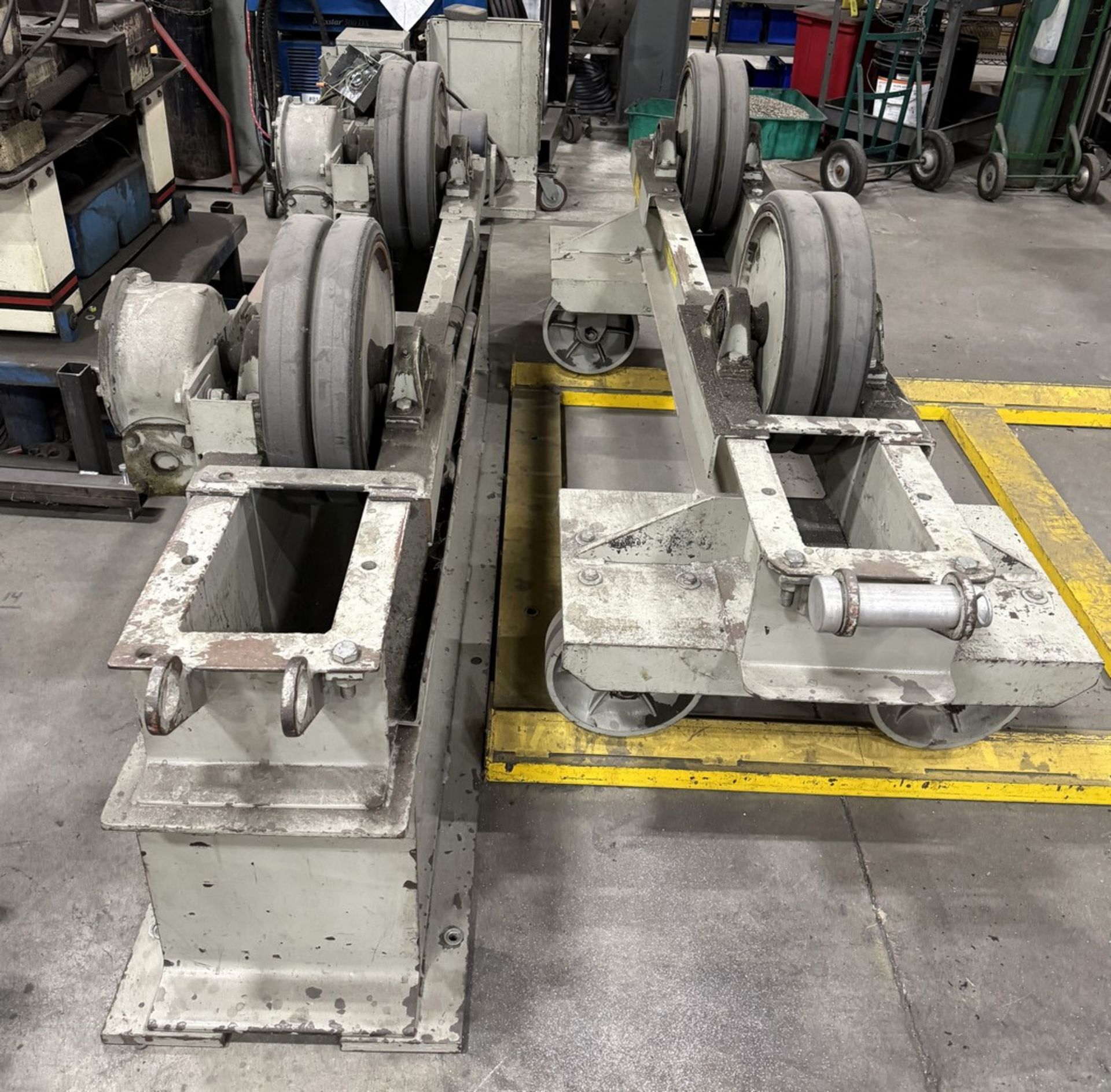 (1) Set of Ransome & (1) Set of Mfg. Unknown Tank Turning Rolls - Image 2 of 12
