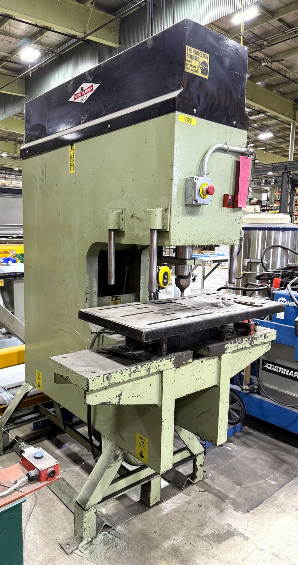 Metal Muncher GB-100-18 Hydraulic Punch, 100 Ton Capacity - Image 2 of 7
