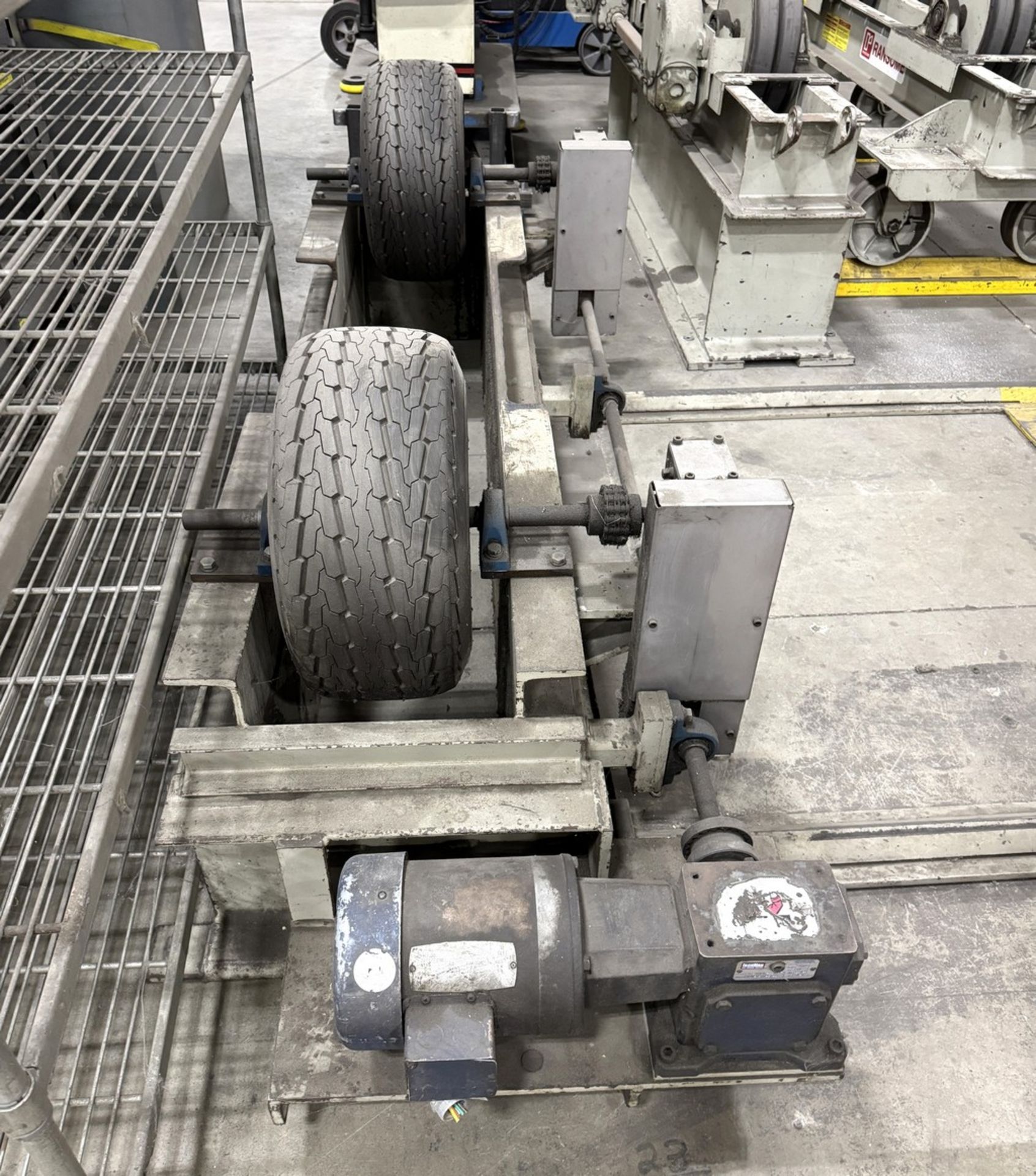 (1) Set of Ransome & (1) Set of Mfg. Unknown Tank Turning Rolls - Image 10 of 12