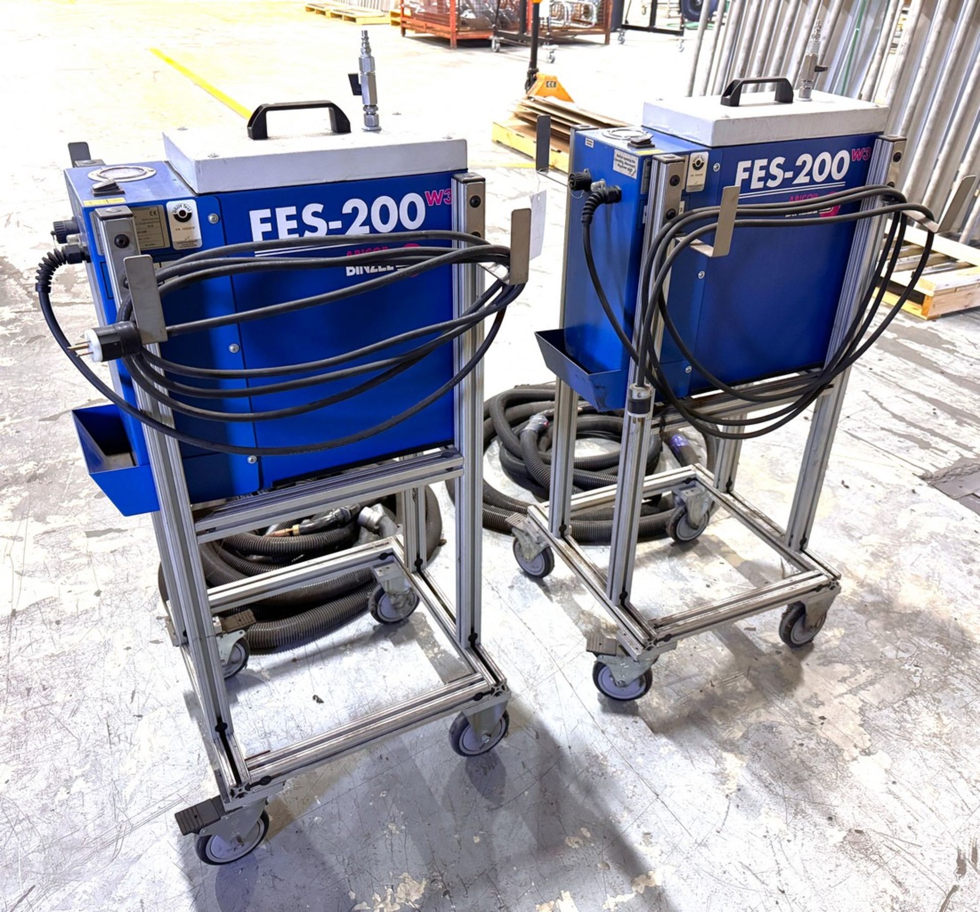 (2) Abcor Binzel FES-200 W3 Fume Extraction Systems - Image 4 of 7