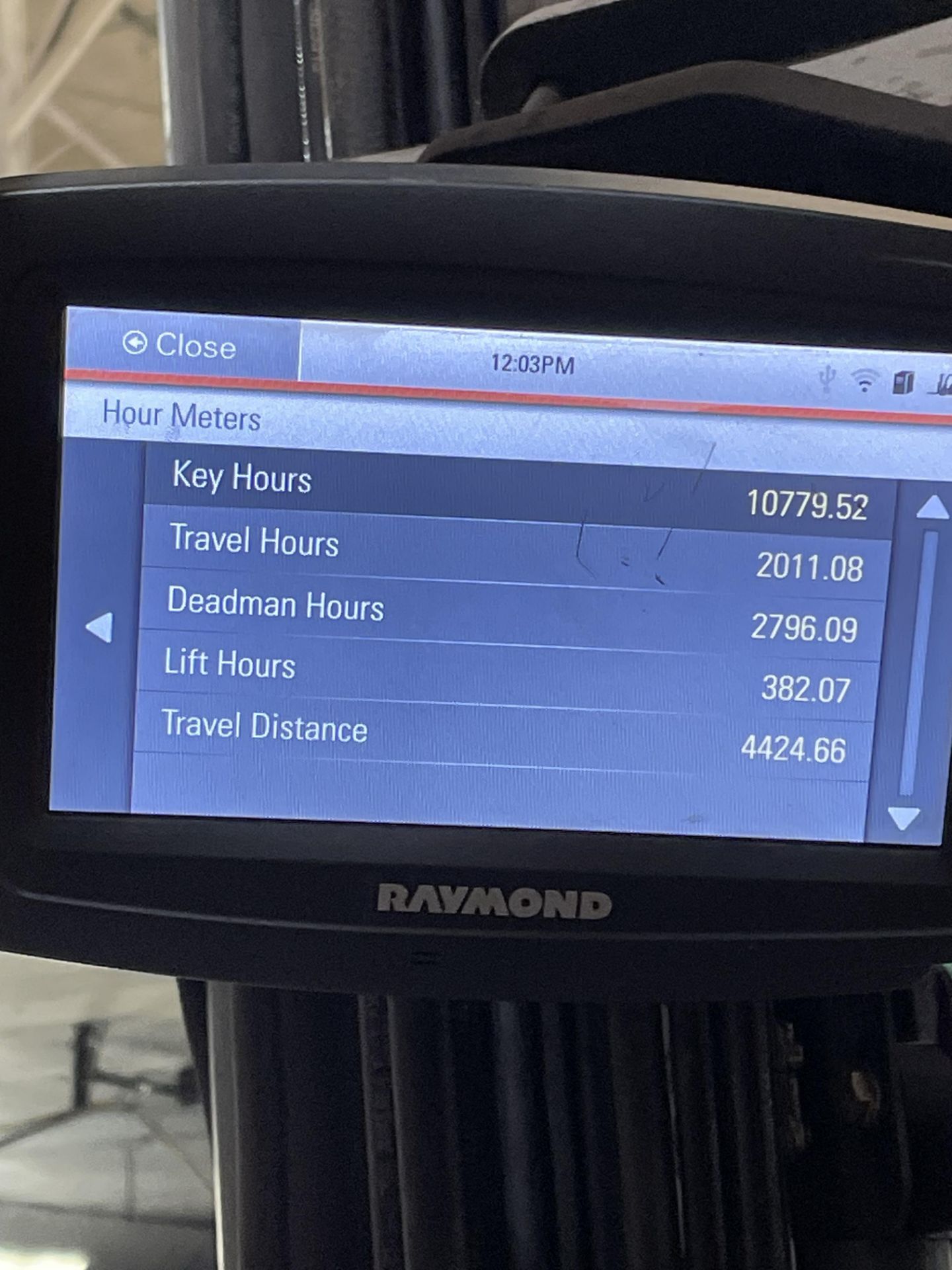 Raymond 750-R45TT Forklift - Image 6 of 6