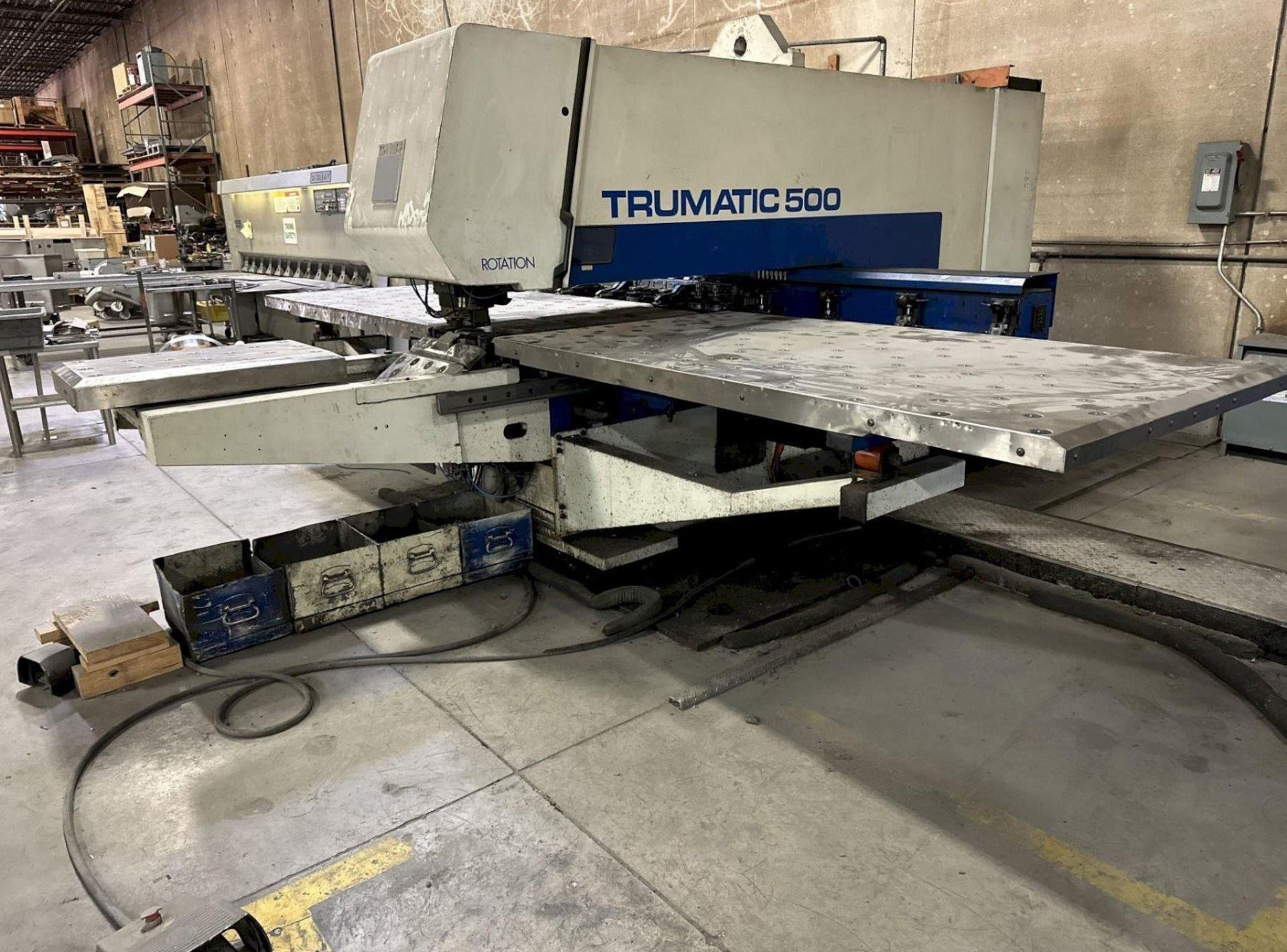 Trumpf TC-500 CNC Turret Punch Press