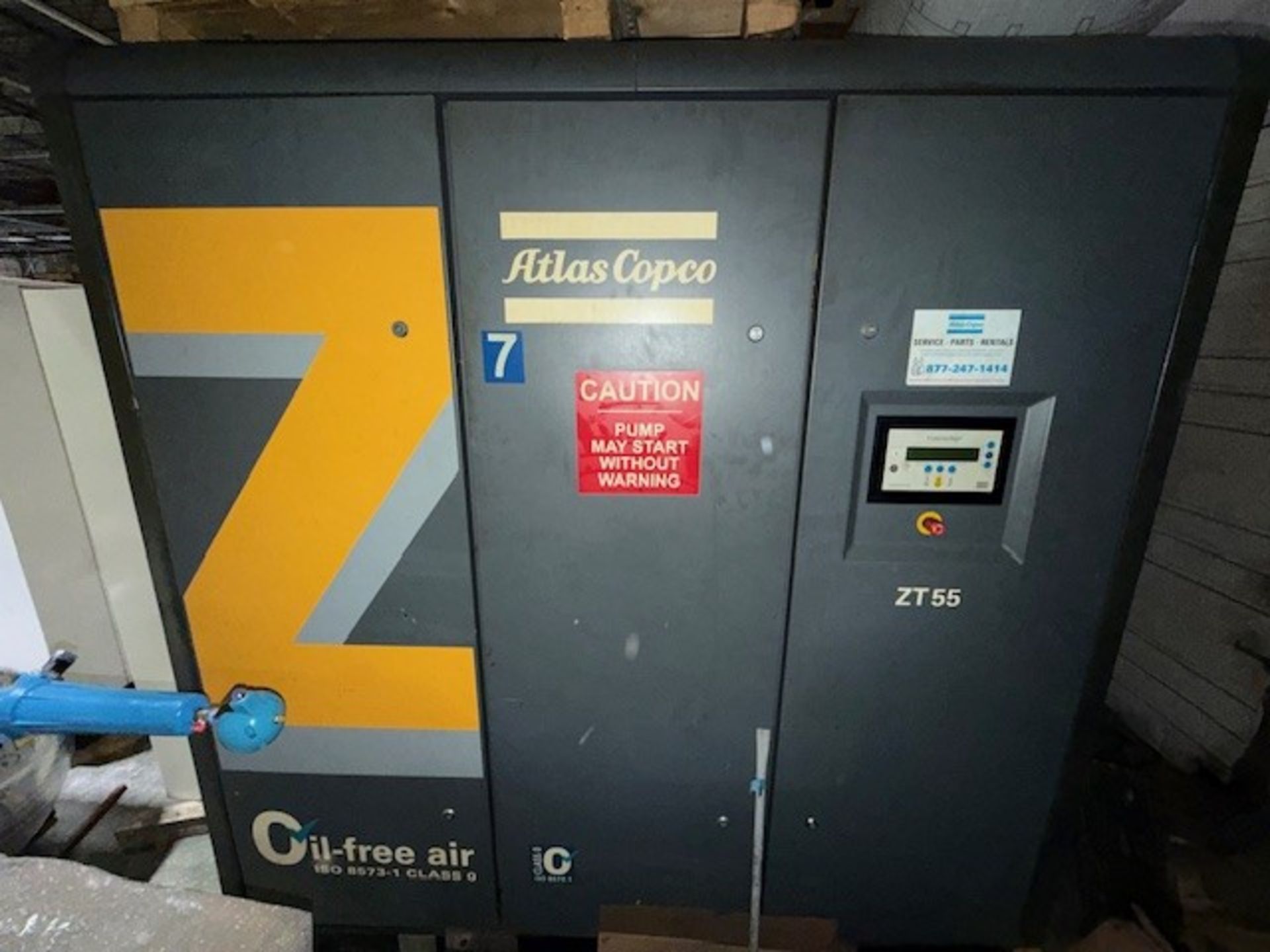 Atlas Copco ZT55 Rotary Air Compressor - Image 2 of 5