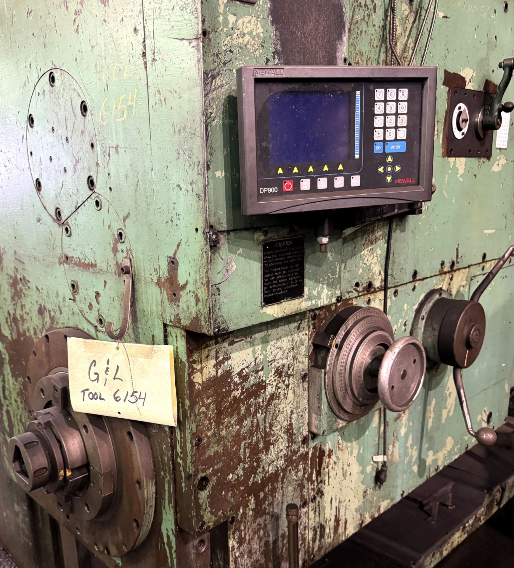 7" Giddings & Lewis Floor Type 70-N7-F Horizontal Boring Mill - Image 3 of 3