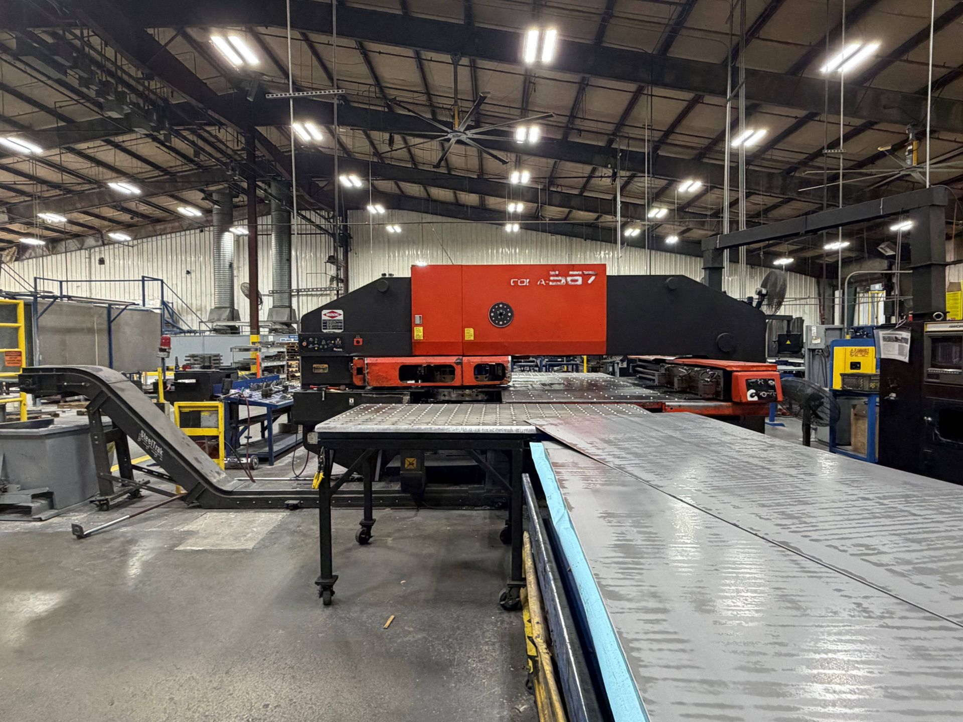 55 Ton Amada Coma 567 CNC Turret Press