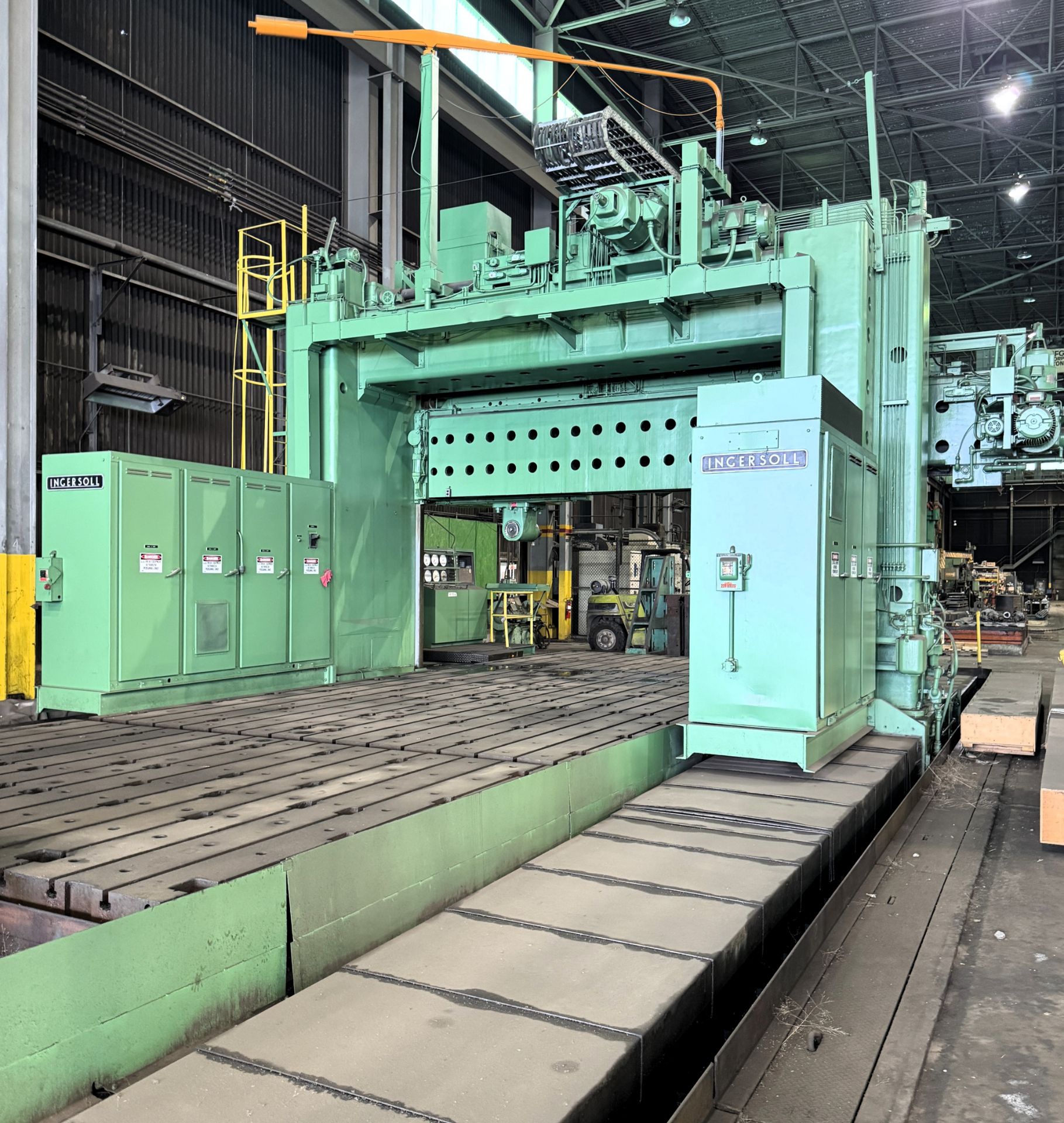 Ingersoll Double Housing Gantry Type Planer Mill - Image 3 of 7