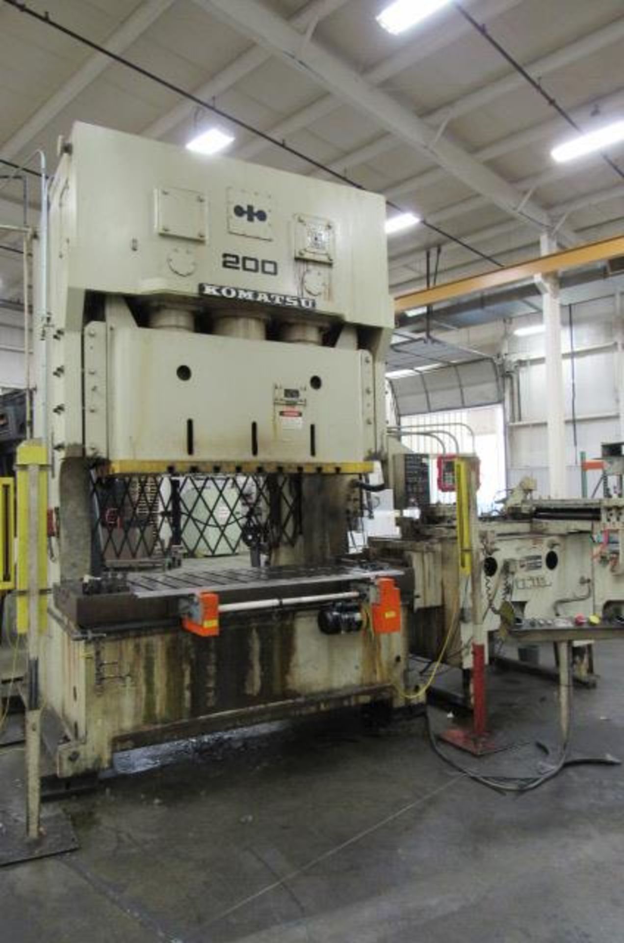 220 Ton Komatsu OBW-200-2 Gap Frame Press, S/N 10098 - Image 2 of 9