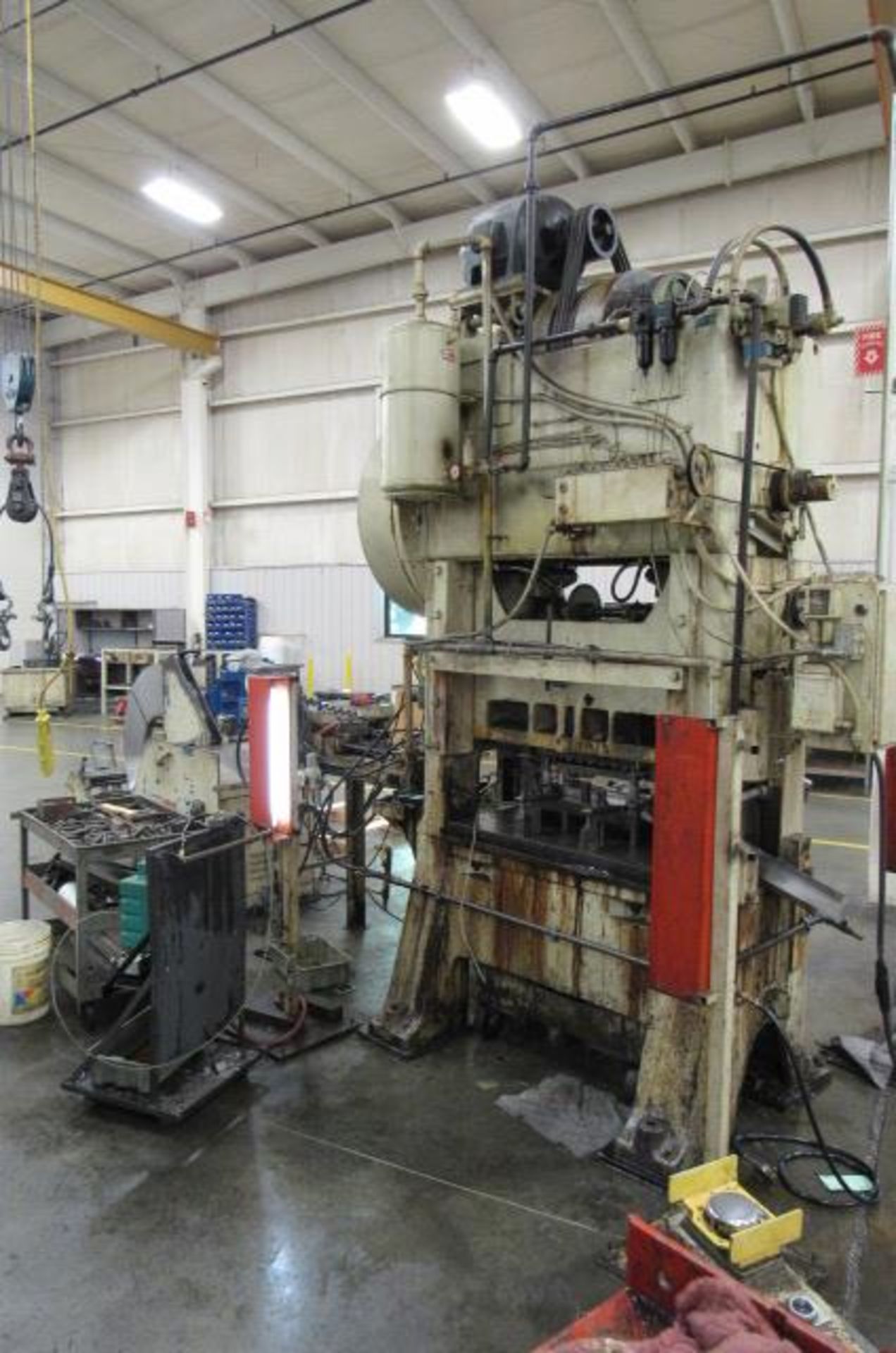 75 Ton Minster 50-4½-42 Straight Side Double Crank Press - Image 4 of 6