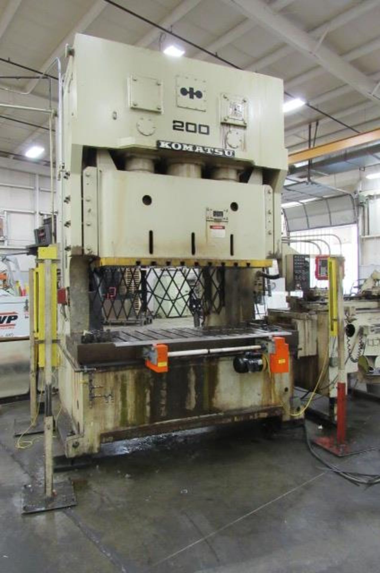 220 Ton Komatsu OBW-200-2 Gap Frame Press, S/N 10098