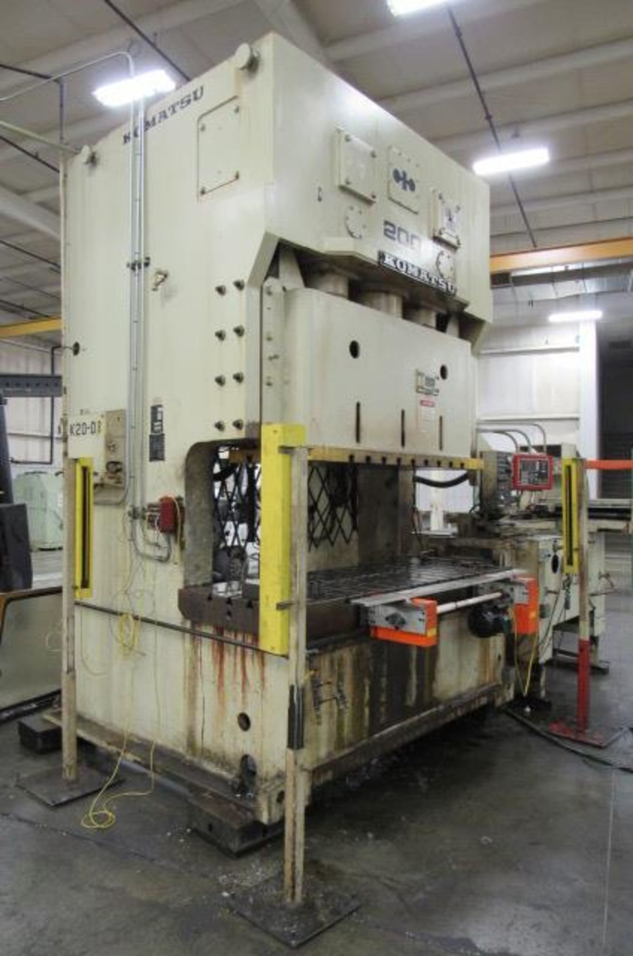 220 Ton Komatsu OBW-200-2 Gap Frame Press, S/N 10098 - Image 5 of 9
