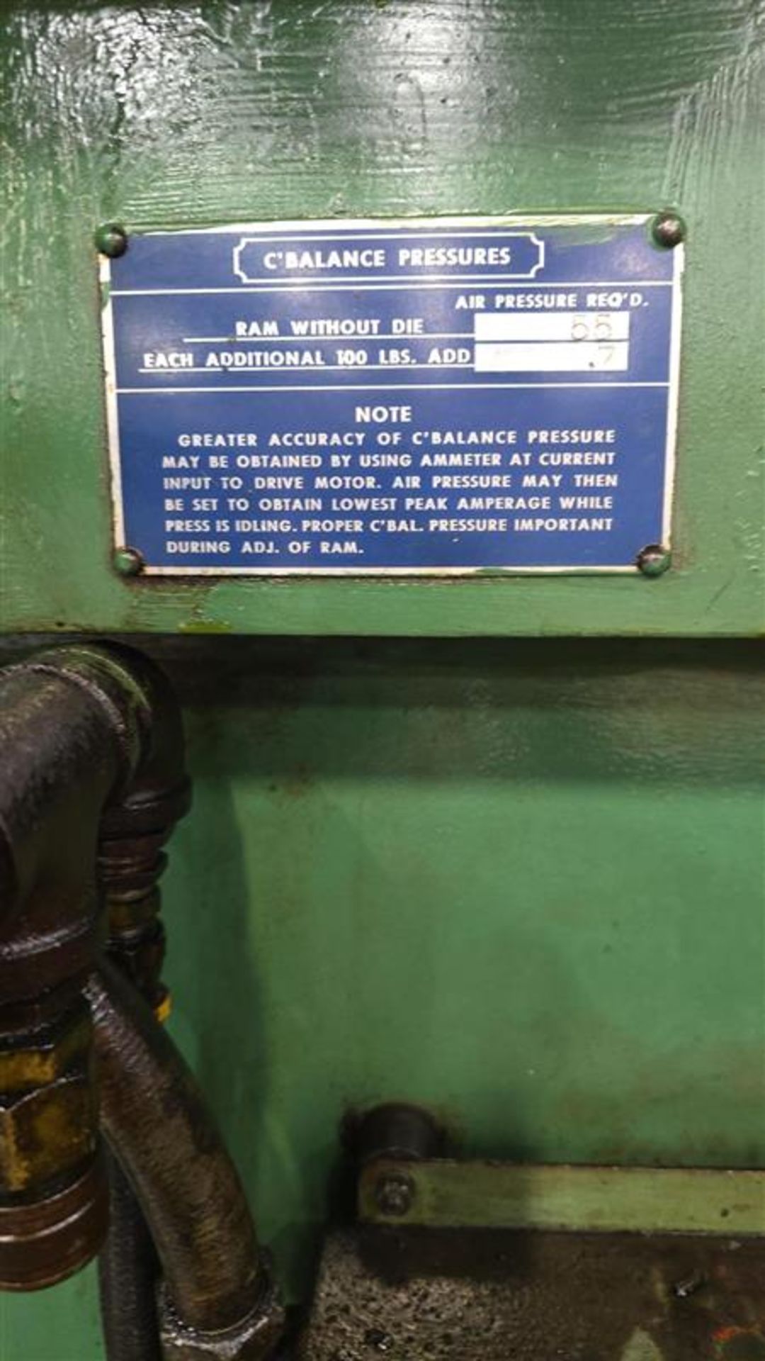 150 Ton Federal C2 Gap Frame Press - Image 7 of 9