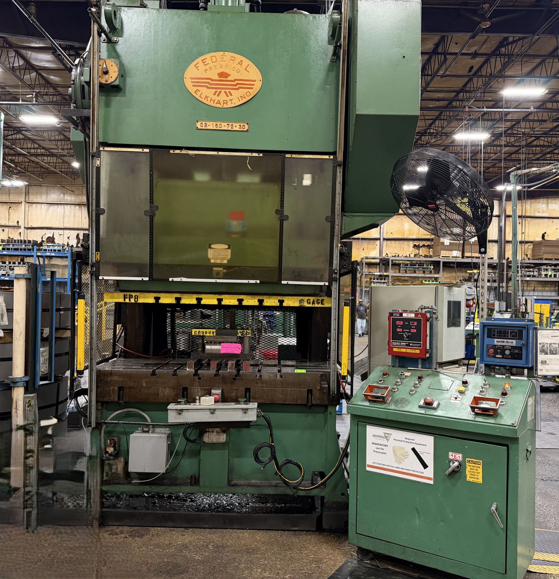 150 Ton Federal C2 Gap Frame Press