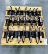 (21) CAT 50 Tool Holders