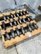 (21) CAT 50 Tool Holders