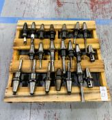 (21) CAT 50 Tool Holders