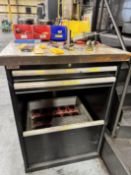 Lista Industrial Tool Cabinet with Wood Top