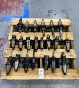 (21) CAT 50 Tool Holders