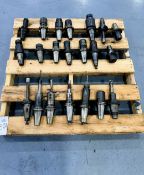 (21) CAT 50 Tool Holders