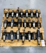 (21) CAT 50 Tool Holders