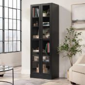 Mainstays Glass Door Bookcase