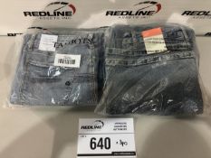 Talbots - Straight Crop Jeans - Womens Size 12 & George - Strait Leg Jeans - Womens Size 12 - 2PCS