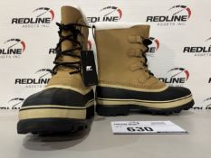 Sorel - Mens Size 10 - Caribou Wp - Waterproof Insulated Boots
