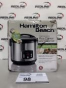 Hamilton Beach - Rice Cooker & Steamer