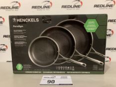 Henckels - Paradigm - 3 Pan Set - Ceramic Non Stick