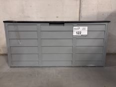 Outdoor Plastic Storage Deck Box