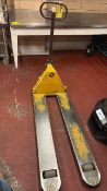 Lift-Rite L50 Manual Pallet Jack, 5000 lb Capacity, 48" Forks, 27" Wide, Heavy Duty Industrial