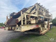Cedarapids T/A Towable Screener w/ Lippmann Towable Crusher Plant
