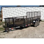 2017 Texas Trailers 16ft T/A Utility Trailer