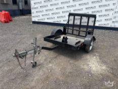 2012 Teske 5FT S/A Utility Trailer