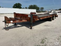 2003 Belshe Industries 24ft. 10 Ton T/A Tag Trailer