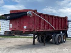 1978 Rogers DT220AH4 22ft. T/A End Dump Trailer