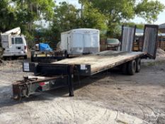32ft T/A Flatbed Tag Trailer